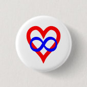 Polyamory Pride Button (symbool) (Voorkant)
