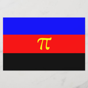 Polyamory Pride Flag Briefpapier
