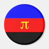 Polyamory Pride Flag Magneet (Voorkant)