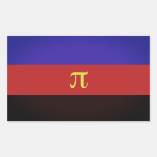 Polyamory Pride Flag Rechthoekige Sticker