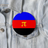 Polyamory Pride Flag Ronde Button 4,0 Cm (In situ)