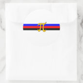 Polyamory Pride Flag Ronde Sticker (Tas)