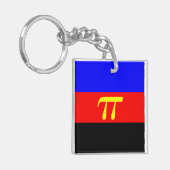 Polyamory Pride Flag Sleutelhanger (Voorkant Links)