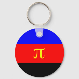 Polyamory Pride Flag Sleutelhanger