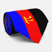 Polyamory Pride Flag Stropdas (Opgerold)