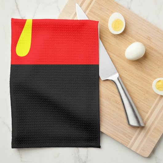 Polyamory Pride Flag  Theedoek (Quarter Fold)