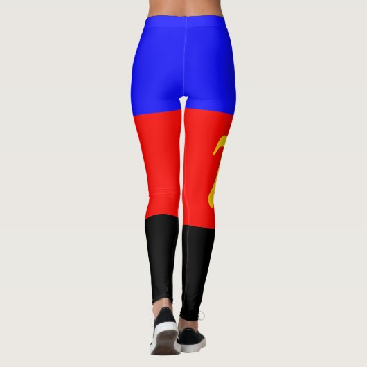 Polyamory Pride Leggings (Achterkant)