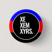 Polyamory Pride Ronde Button 3,2 Cm (Voorkant)