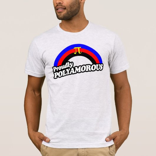 Polyamory trots T-shirt (Voorkant)