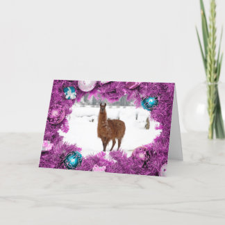 Polyamoureuze kerstgroet feestdagen kaart