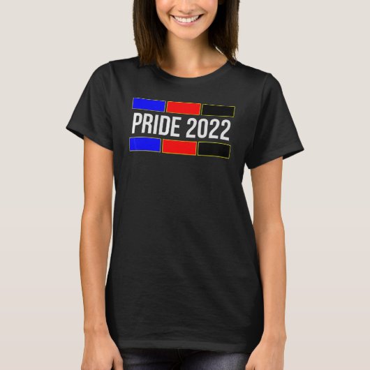 Polyamoureuze Pride 2022 Lgbt Poly Pride March Lgb T-shirt (Voorkant)