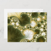 Polyatomique - Carte postale fractale (Devant / Derrière)