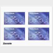 Polycarbonaat-pc Rechthoekige Sticker (Vel)