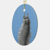Polychaete Worm kerstversiering Keramisch Ornament (Links)