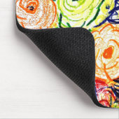 Polychromatische mousepad muismat (Hoek)