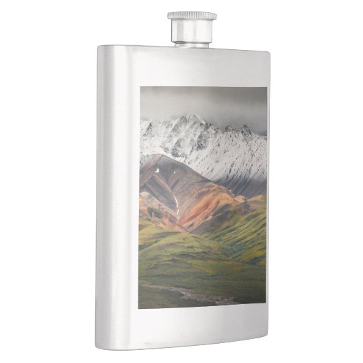 Polychrome berg, Denali NP, Alaska Flacon (Rechts)