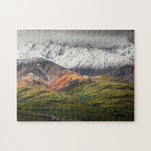Polychrome berg, Denali NP, Alaska Legpuzzel (Horizontaal)