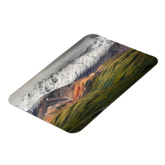 Polychrome berg, Denali NP, Alaska Magneet (Linkerzijde)