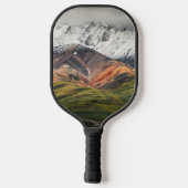 Polychrome berg, Denali NP, Alaska Pickleball Paddle (Achterkant)
