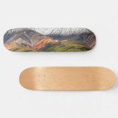 Polychrome berg, Denali NP, Alaska Skateboard (Horizontaal)