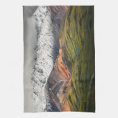 Polychrome berg, Denali NP, Alaska Theedoek (Verticaal)