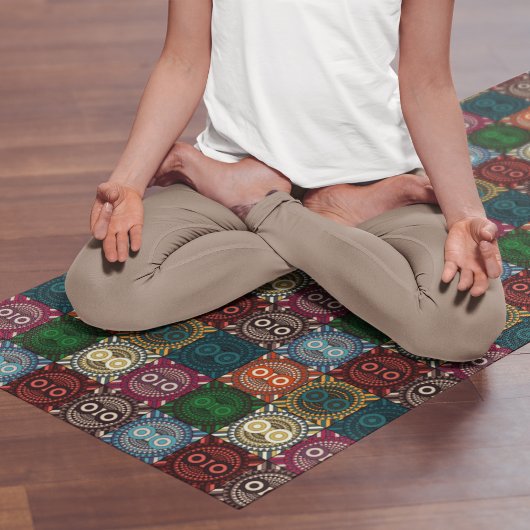 polychrome eigenaar yogamat