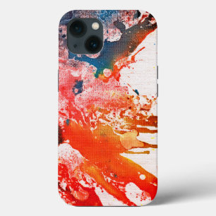 Polychromoptic #15B door Michael Moffa iPhone 13 Hoesje