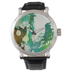 Polychromoptic #5 door Michael Moffa Horloge