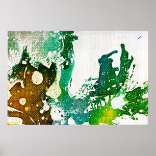 Polychromoptic #5 van Michael Moffa Poster