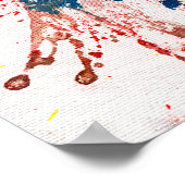 Polychromoptisch #15 door Michael Moffa Poster (Hoek)