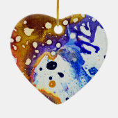 Polychromoptisch #1B door Michael Moffa Keramisch Ornament (Achterkant)