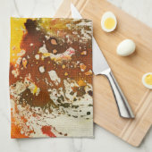 Polychromosoom #10 van Michael Moffa Theedoek (Quarter Fold)