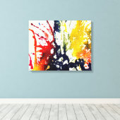 Polychromosoom #13B door Michael Moffa Canvas Afdruk (Insitu (Houten vloer))