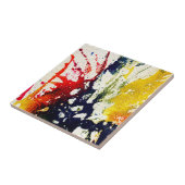 Polychromosoom #13B door Michael Moffa Tegeltje (Zijkant)