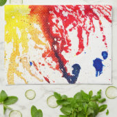 Polychromosoom #13C door Michael Moffa Theedoek (Gevouwen)