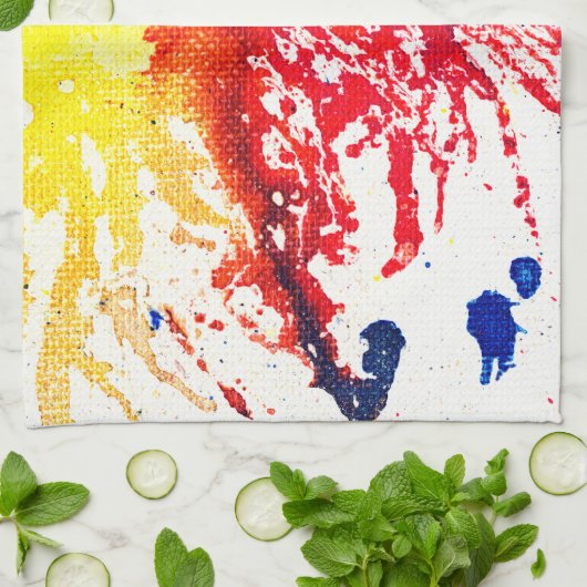 Polychromosoom #13C door Michael Moffa Theedoek (Gevouwen)