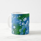 Polychromosoom #14 van Michael Moffa Koffiemok (Voorkant links)