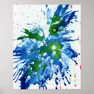 Polychromosoom #14 van Michael Moffa Poster