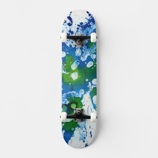 Polychromosoom #14 van Michael Moffa Skateboard (Voorkant)