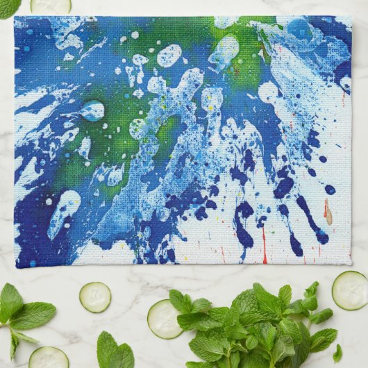 Polychromosoom #14 van Michael Moffa Theedoek (Gevouwen)