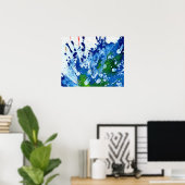 Polychromosoom #14B door Michael Moffa Poster (Thuiskantoor)