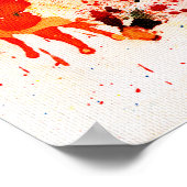 Polychromosoom #16 van Michael Moffa Poster (Hoek)