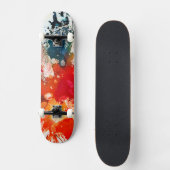 Polychromosoom #16 van Michael Moffa Skateboard (Voorkant)