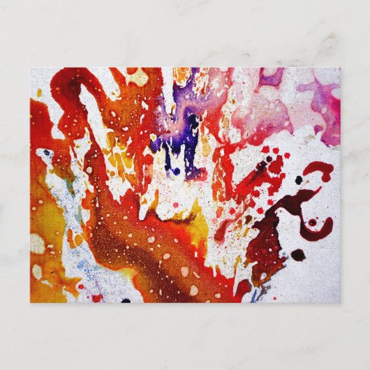 Polychromosoom #1A door Michael Moffa Briefkaart (Voorkant)