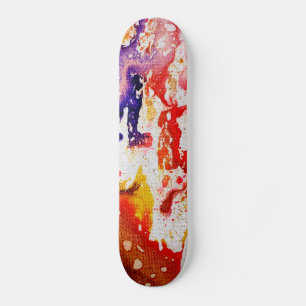 Polychromosoom #1A door Michael Moffa Skateboard