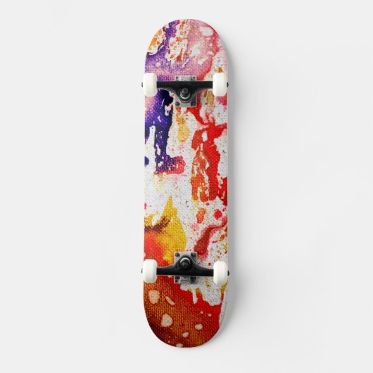 Polychromosoom #1A door Michael Moffa Skateboard (Voorkant)