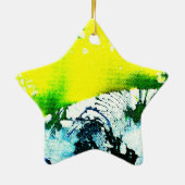 Polychromosoom #2A door Michael Moffa Keramisch Ornament (Achterkant)