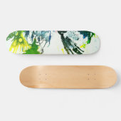 Polychromosoom #2B door Michael Moffa Skateboard (Horizontaal)