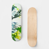 Polychromosoom #2B door Michael Moffa Skateboard (Voorkant)