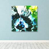 Polychromosoom #2C door Michael Moffa Canvas Afdruk (Insitu (Houten vloer))